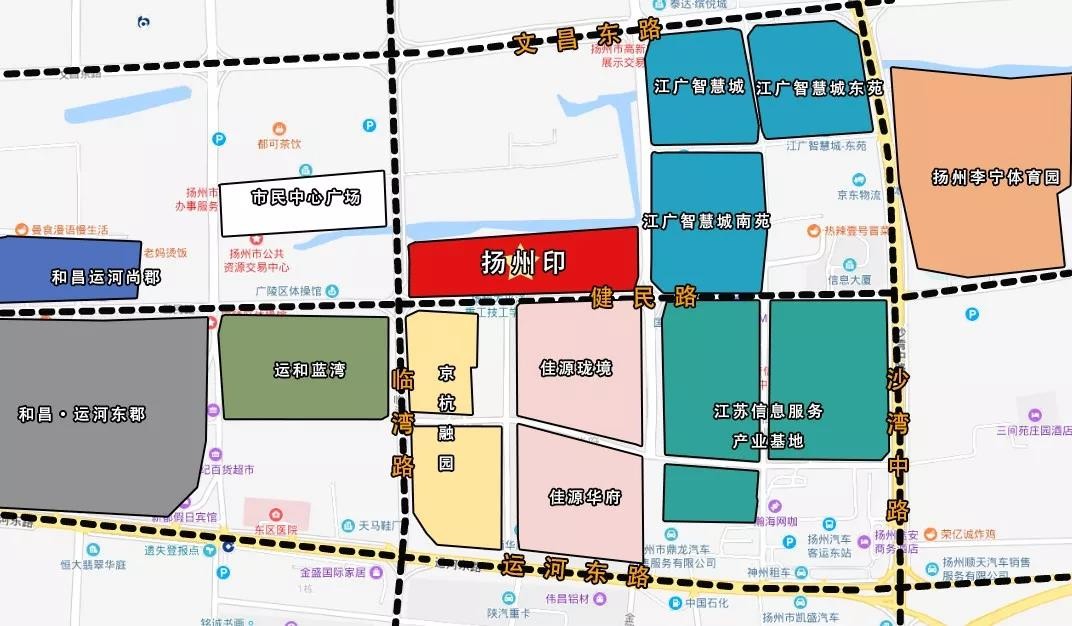 扬州火车站南地块，家的温馨与友情奇遇的交汇点