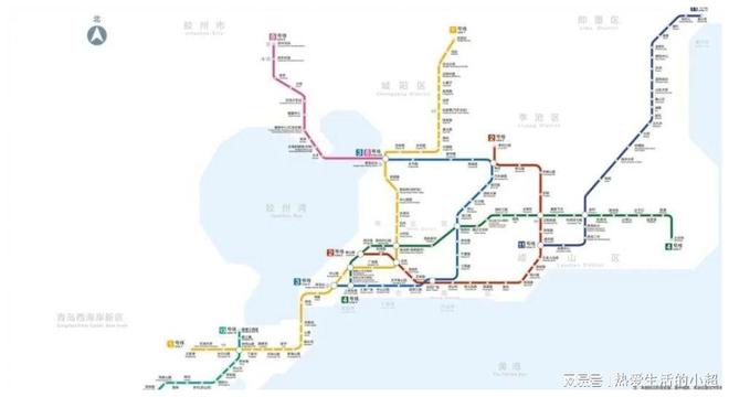 青岛地铁3号线最新路线图，自然美景的探索之旅