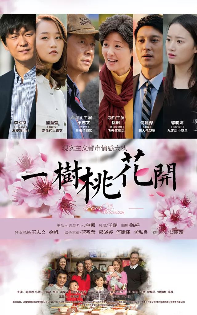 桃花绽放电视剧，城市的温馨日常时光