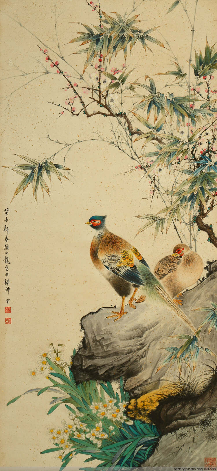 颜伯龙花鸟画拍卖行情深度解析，市场走势与收藏价值探讨