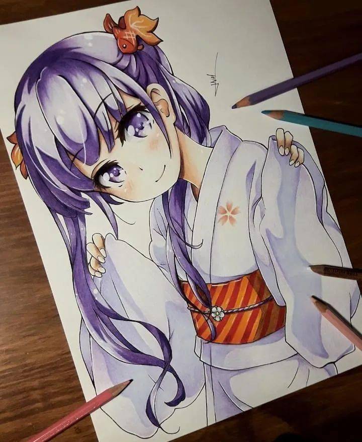 动漫人物画女生——科技与艺术的交融之美