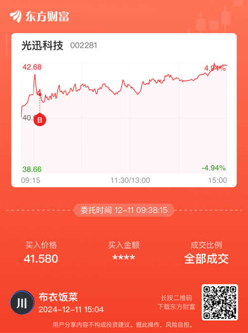 探索光迅科技的投资魅力，小巷中的隐秘宝藏，股票投资新选择。