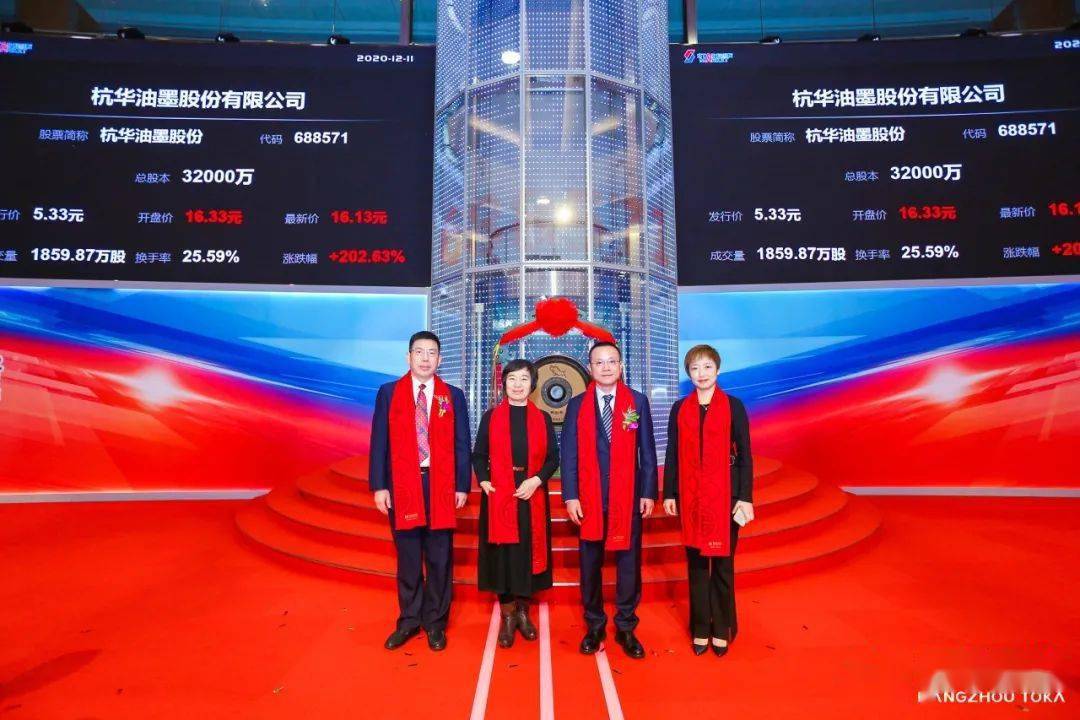 杭华上市，迈向资本市场新征程，开启发展新篇章