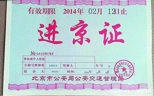 最新进京证政策调整，新变化及其影响探讨