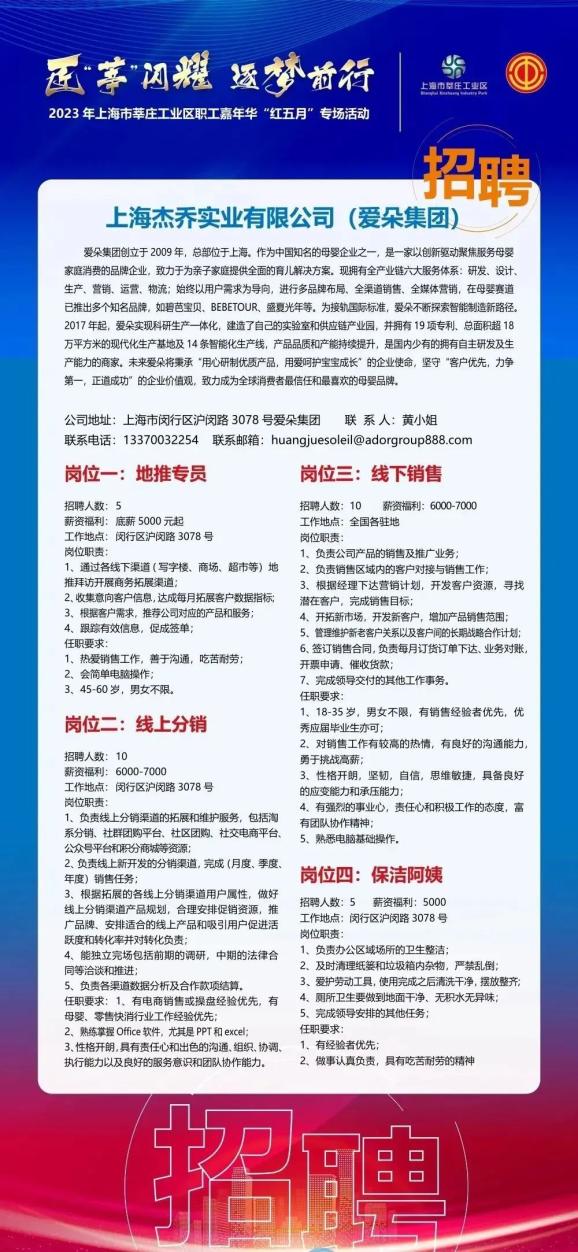 上海闵行区最新招聘，科技革新引领未来人才汇聚地