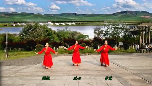 最新广场舞蒙古舞，文化交融的绚丽展现