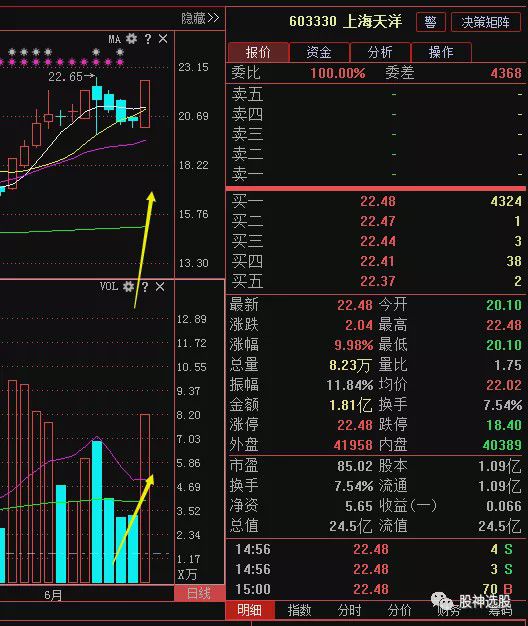 上海天洋股票最新动态，股市中的幸运与友情交织的故事