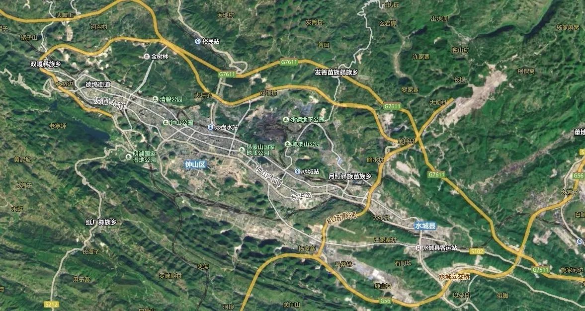 钟山区大湾镇，风景变迁与学习力量的最新图片展现