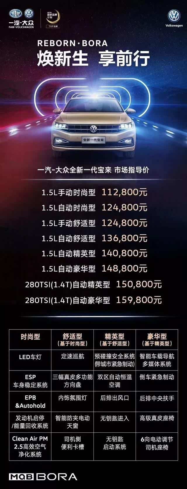 宝来最新款车型报价及图片大全