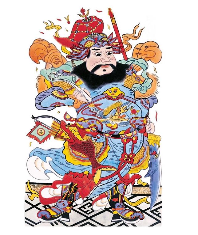 最新门神画制作指南，步骤详解