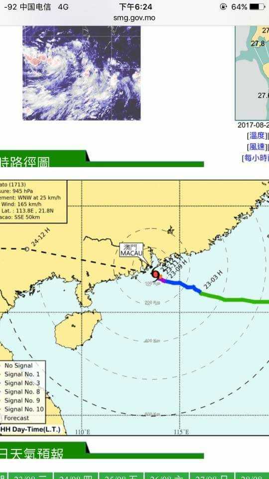 最新台风影响澳门，现状、观点与立场分析