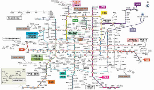 北京地铁最新规划概览，未来线路图及发展方向解析