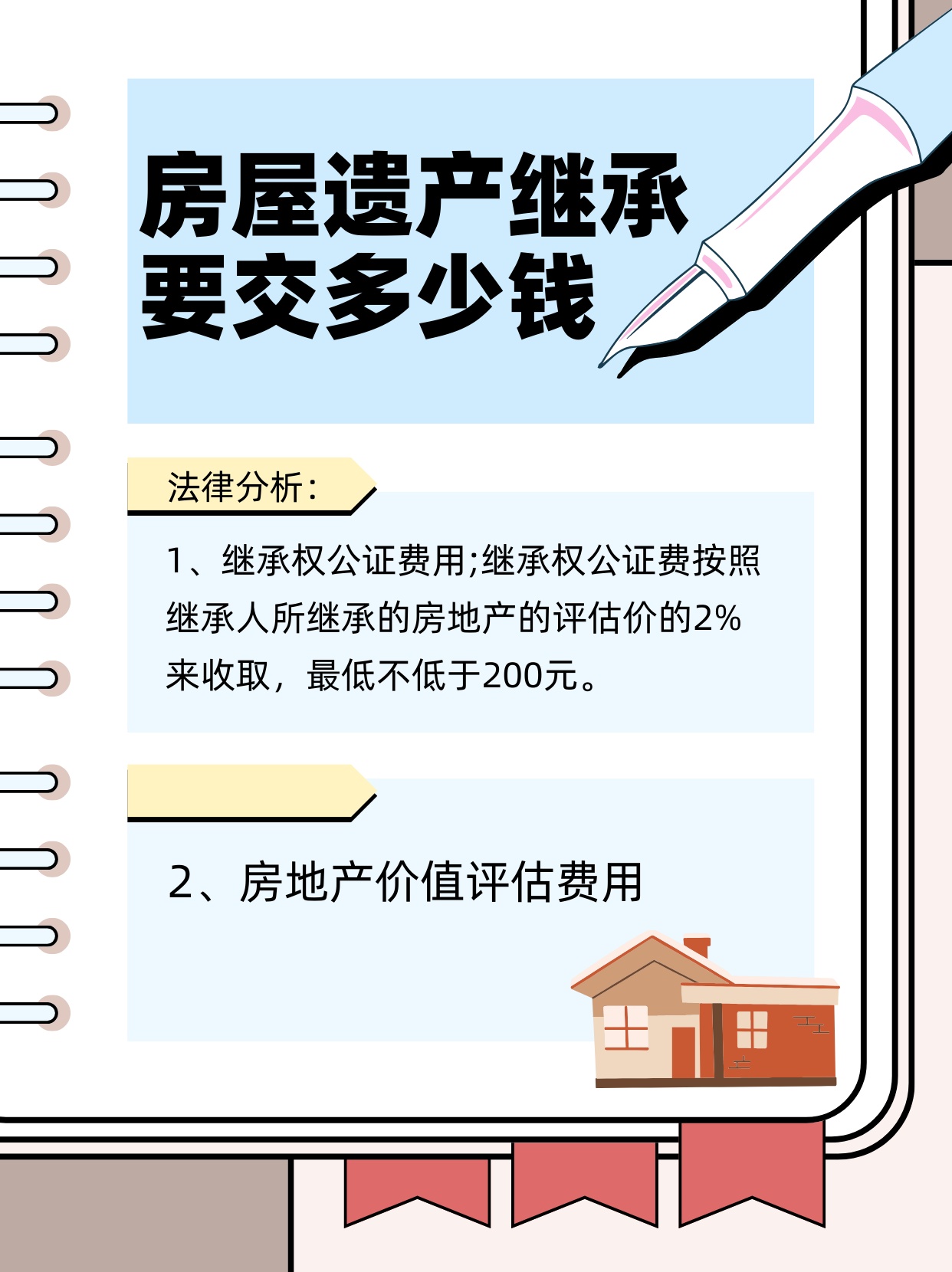 重磅推出，房屋继承费用最新政策——科技驱动继承流程智能化便捷化